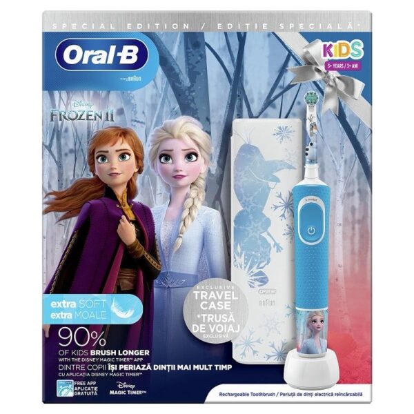 CEPILLO DE DIENTES ORAL-B VITALITY FROZON II + ESTUCHE DE VIAJE