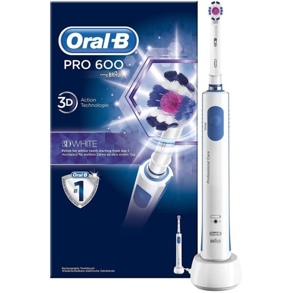 CEPILLO DE DIENTES ORAL-B 3D PRO 600 WHITE & CLEAN
