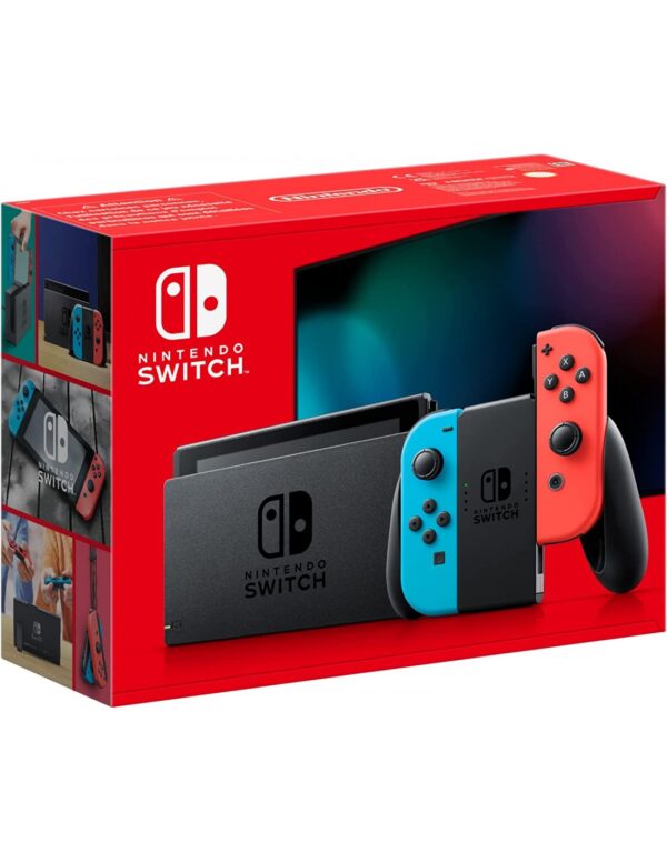 Switch - Nintendo Switch Consola Azul Neon/Rojo Neon Nuevo Packaging