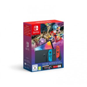 Switch - Nintendo Switch Consola OLED - Mario Kart Digital - 3 Meses NSO