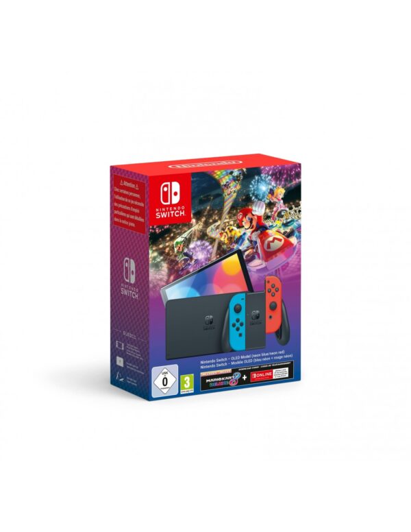 Switch - Nintendo Switch Consola OLED - Mario Kart Digital - 3 Meses NSO