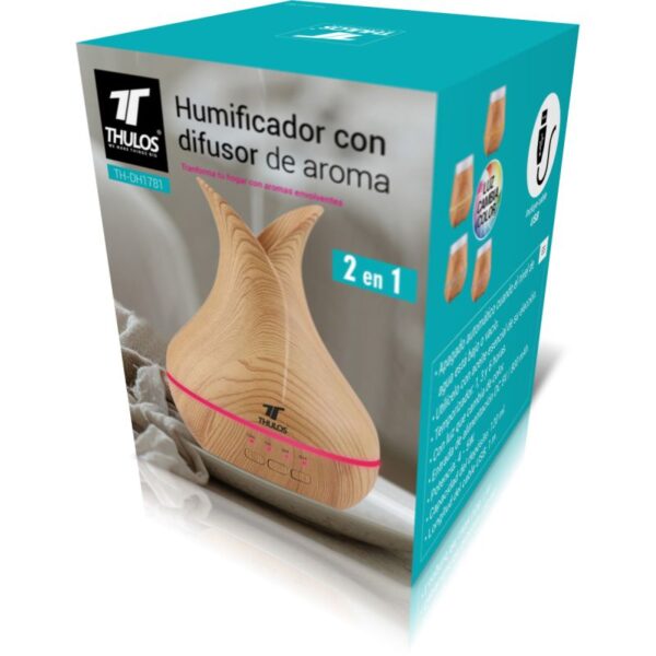 HUMIFICADOR CON DIFUSOR DE AROMA