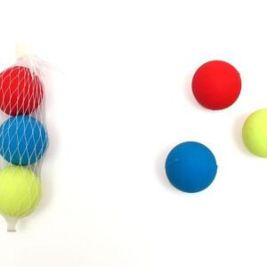 SET 3 BOLAS PALA PLAYA 38 MM RED