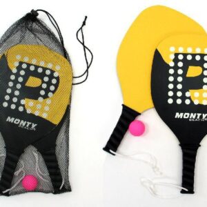 RED2 PALAS+PELOTA PADEL 0.8 RED 2 PALAS MADERA + PELOTA 40X20X0.08 CM RED NYLON ATENCION¡ NO ES UNA RAQUETA DE PADEL