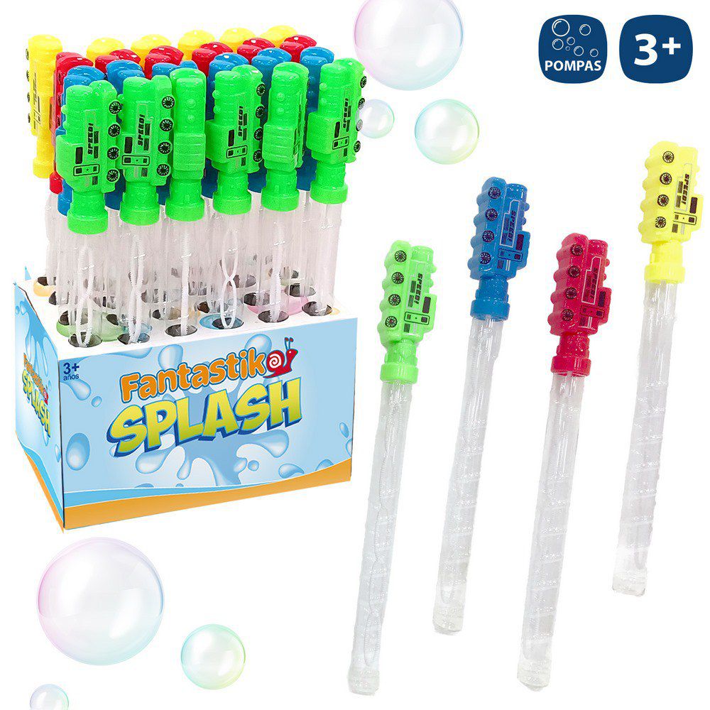 ESPADA POMPERO MULTIPOMPAS 4/C 36 CM CAJA EXPOSITORA 24 UDS