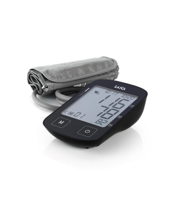 Tensiometro de brazo laica bm2604 negro pantalla lcd 8,7*7,4cm