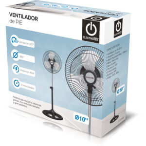 VENTILADOR DE PIE 10"