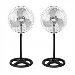 VENTILADOR DE PIE DE 18” (PACK DE 2 UNIDADES)