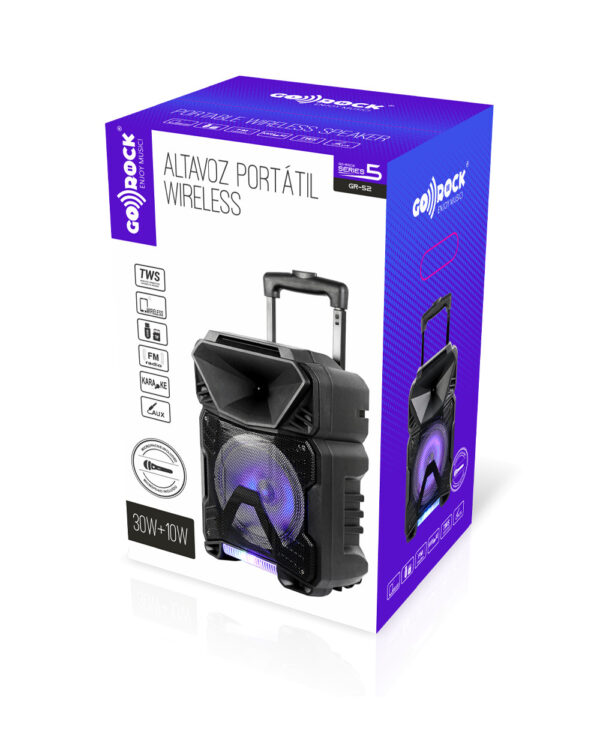 ALTAVOZ PORTATIL WIRELESS GR-52