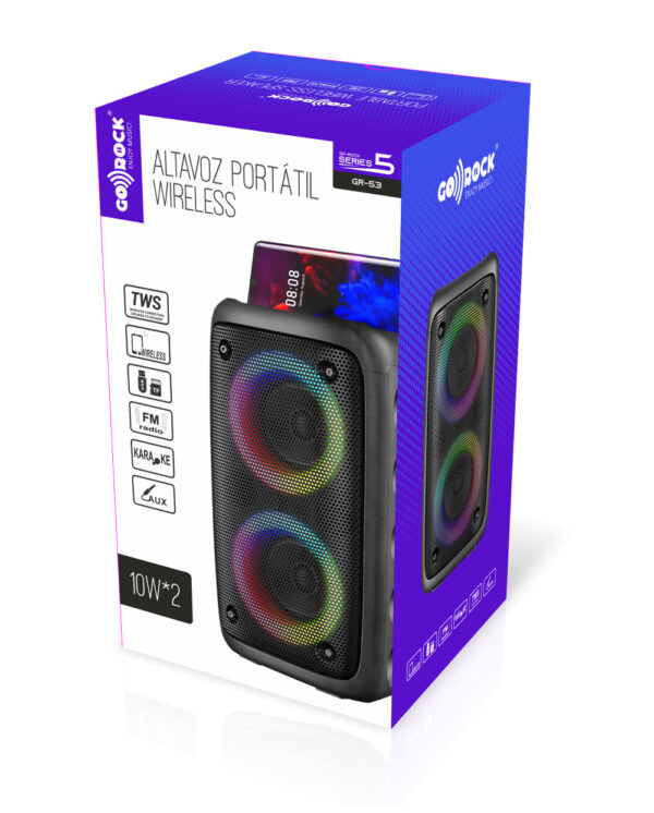 ALTAVOZ PORTATIL WIRELESS GR-53