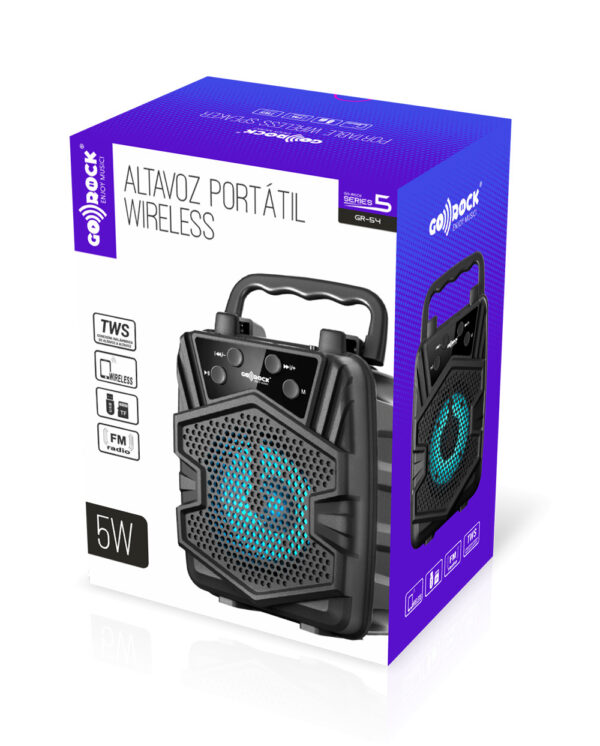 ALTAVOZ PORTATIL WIRELESS GR-54