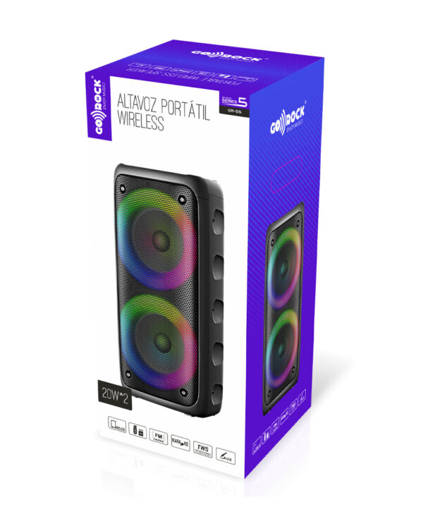 ALTAVOZ PORTATIL WIRELESS GR-55