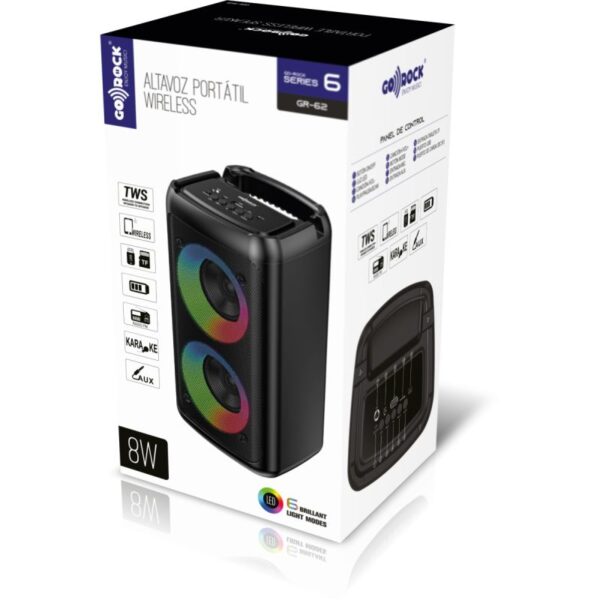ALTAVOZ TWS, FUNCION KARAOKE GR-62