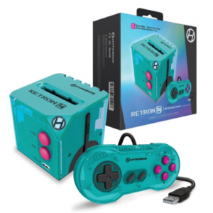 Consola Retron SQ Hyper Beach Azul para Juegos GameBoy (A/C)
