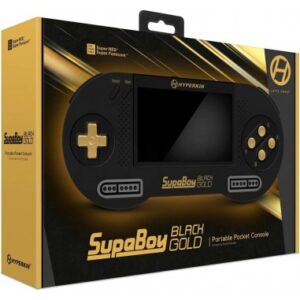 Consola SupaBoy Portatil Super NES/Famicom (Black Gold)