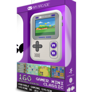 Gamer Mini 160 Games Gris Lila 1,8 inch