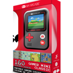 Gamer Mini 160 Games Negra Roja 1,8 inch