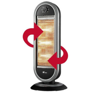 ESTUFA HALÓGENA 3 AJUSTES DE TEMPERATURA 400/800/1200W