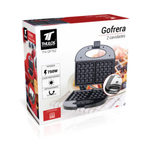 GROFRERA 2 CAVIDADES ANTIADHERENTES, 750W