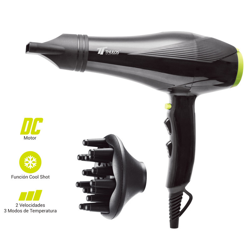 SECADOR DE PELO MOTOR DC 2000-2200W VERDE LIMA