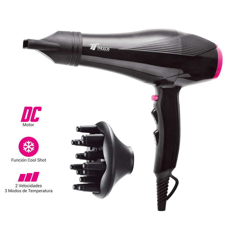 SECADOR DE PELO MOTOR DC 2000-2200W FUCSIA