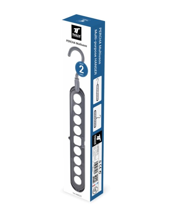PERCHA MULTIUSOS - PACK DE 2 UNIDADES -