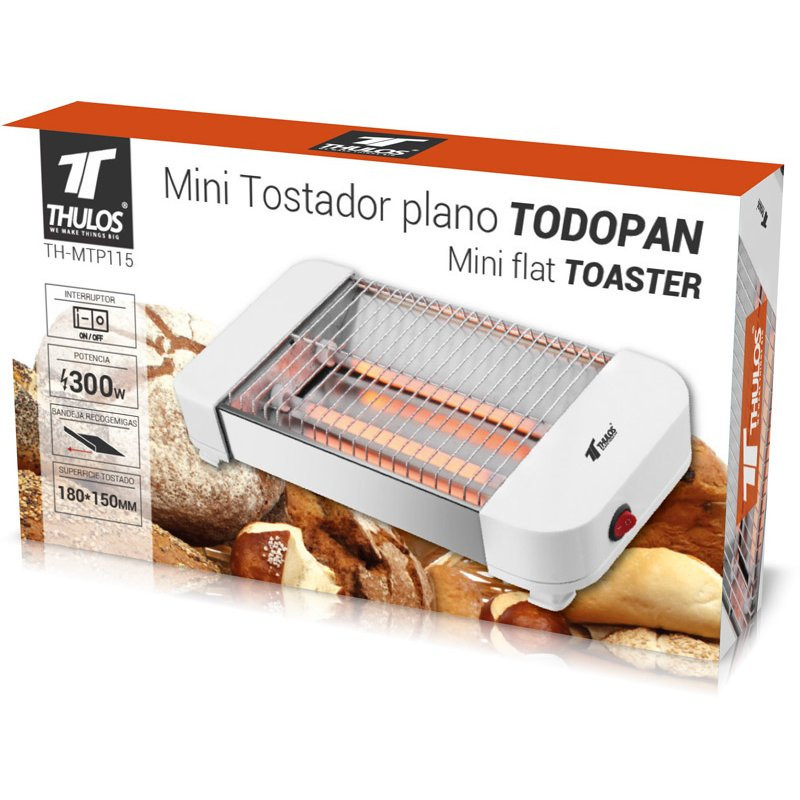 MINI TOSTADOR TODOPAN, 300W.