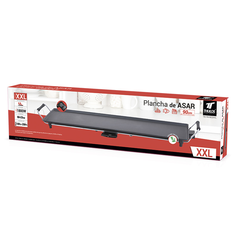 PLANCHA DE ASAR DE PLANCHA TAMAÑO XXL, 90*23 cm.