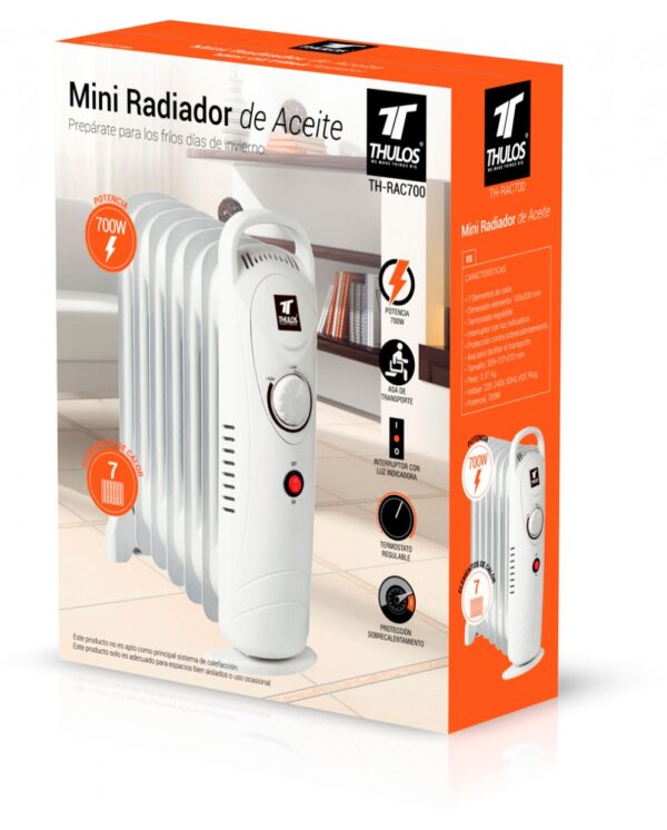 MINI RADIADOR DE ACEITE 7 ELEMENTOS