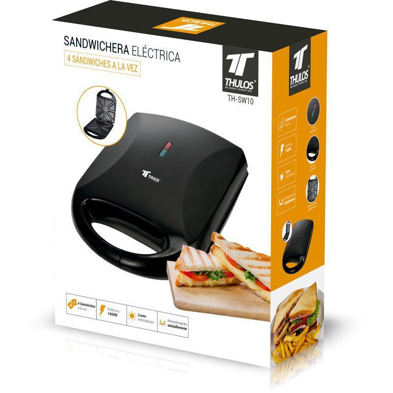 SANDWICHERA 4 CAVIDADES