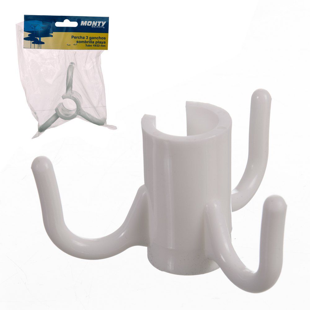 PERCHA SOMBRILLA PLAYA PLASTICO APTA PARA SOMBRILLAS TUBO 16/19 - 19/22