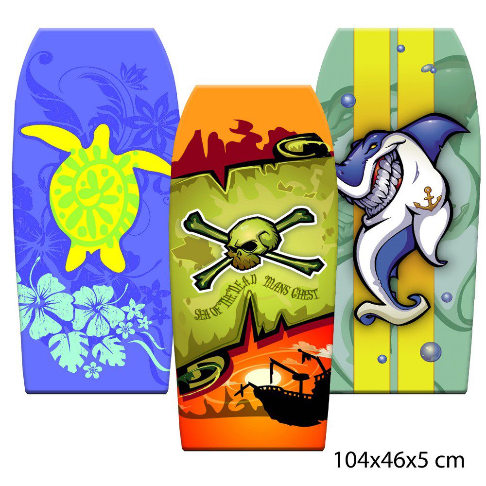 TABLA BODYBOARD 3/M 104 X 46 X 5 CM LIGERA Y RESISTENTE IDEAL PARA DISFRUTAR EN LA PLAYA