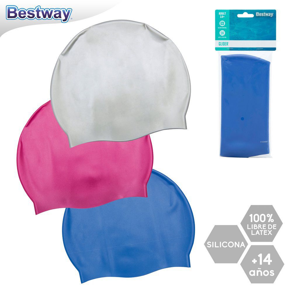 GORRO ADULTO + 14 AÑOS 3/C BOLSA CON PESTAÑA