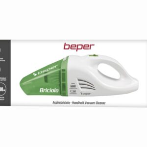 Aspirador de Mano BEPER 50.401 Color Verde, 60W, Aspira Líquido y Sólido