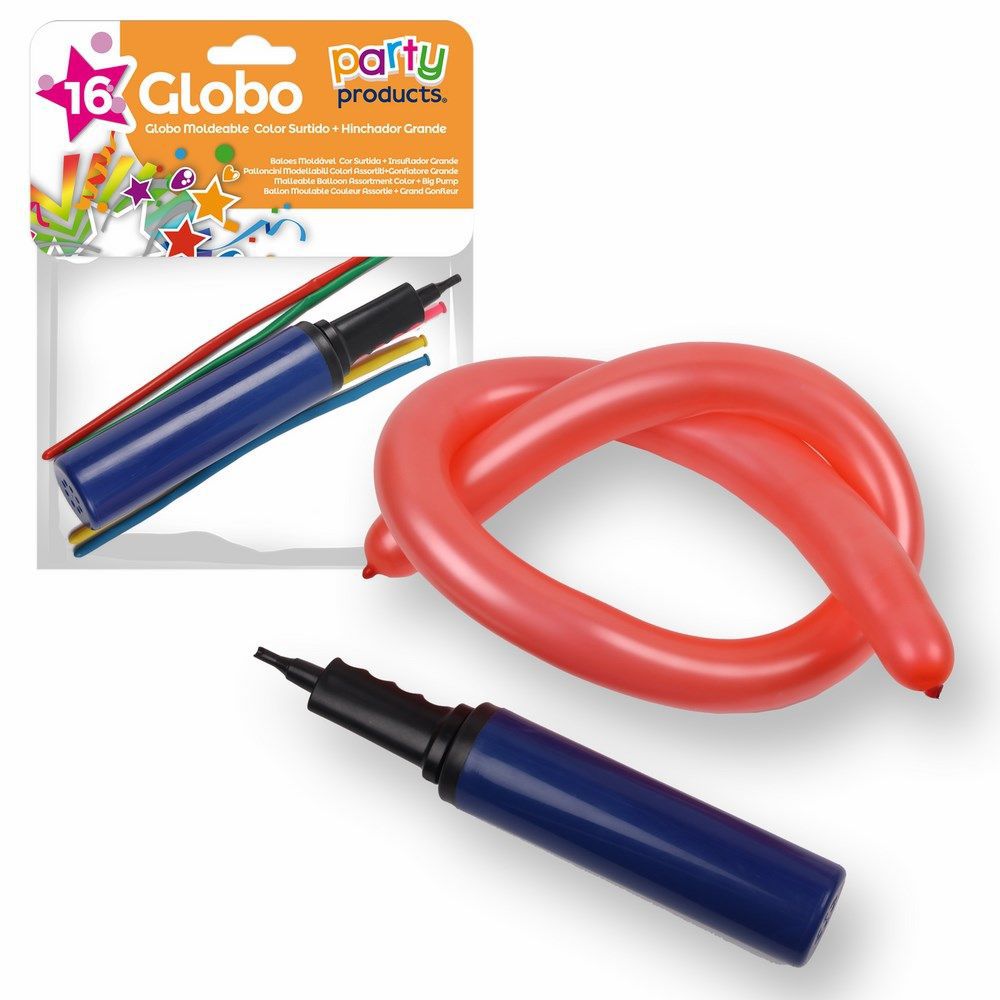 S/16 GLOBO MOLDEABLE 100CM+HINCHADOR GDE S/16 GLOBO MOLDEABLE+HINCHADOR GRANDE