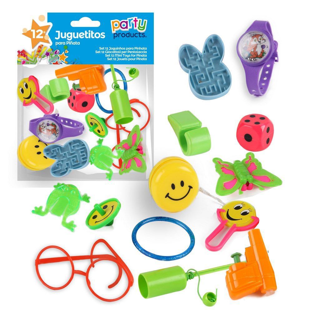 S/12 JUGUETITOS PARA PIÑATA