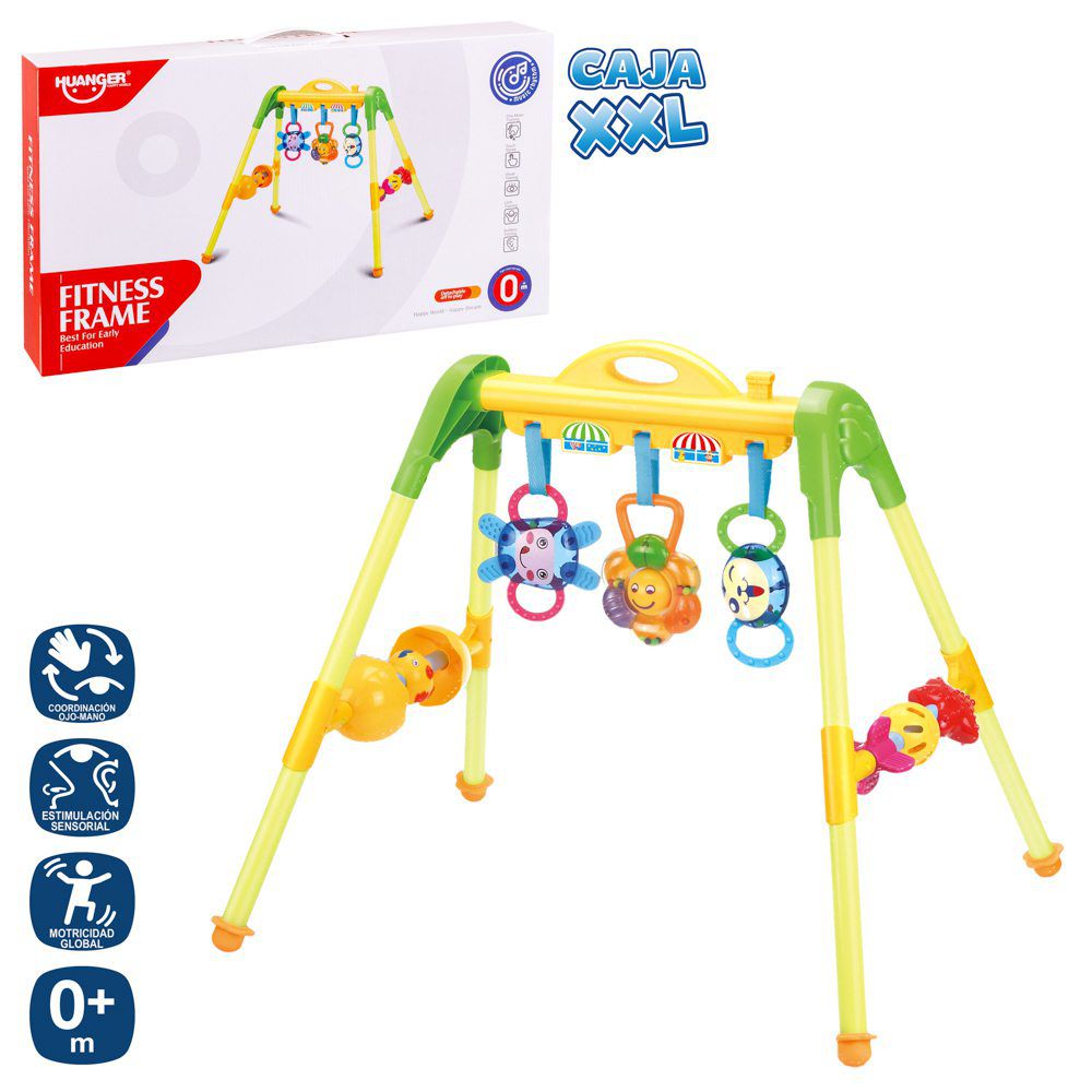 GIMNASIO SONAJERO ACTIVIDADES 35 CM CAJA IMPRESA DE 51X9X29 CM
