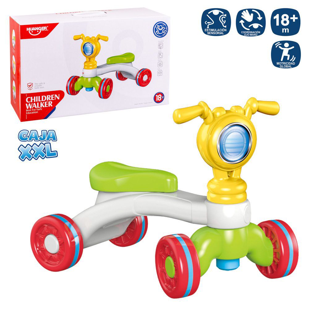 CORREPASILLOS ACTIVIDADES 4 RUEDAS 39 CM CAJA IMPRESA DE 46X18X28 CM