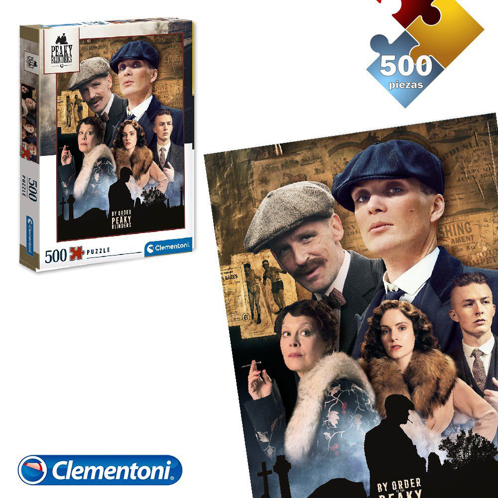 PUZZLE 500 PCS PEAKY BLINDERS APTO + 6 AÑOS - CAJA IMPRESA