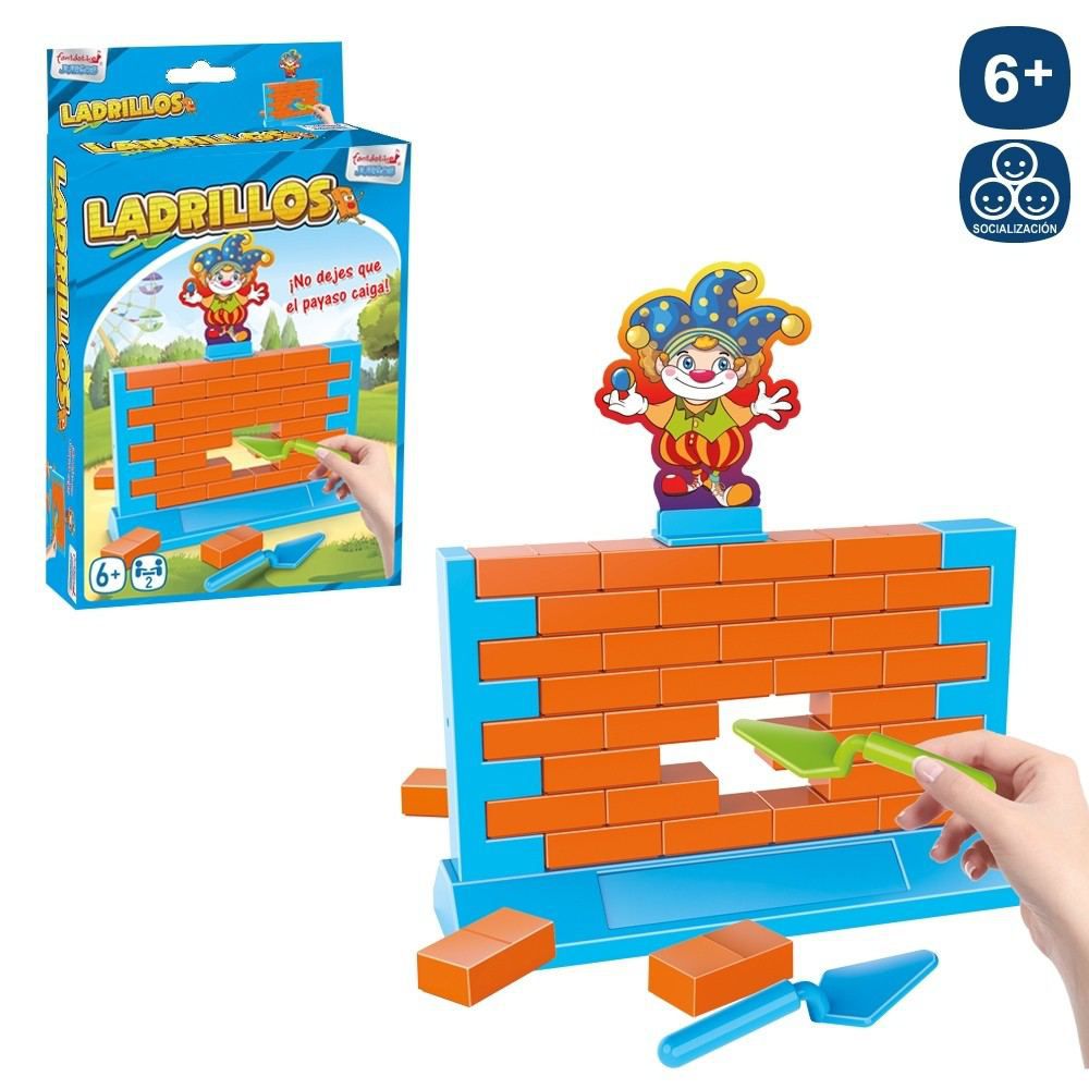 JUEGO LADRILLOS CAJA IMPRESA 15,5 X 25 CM