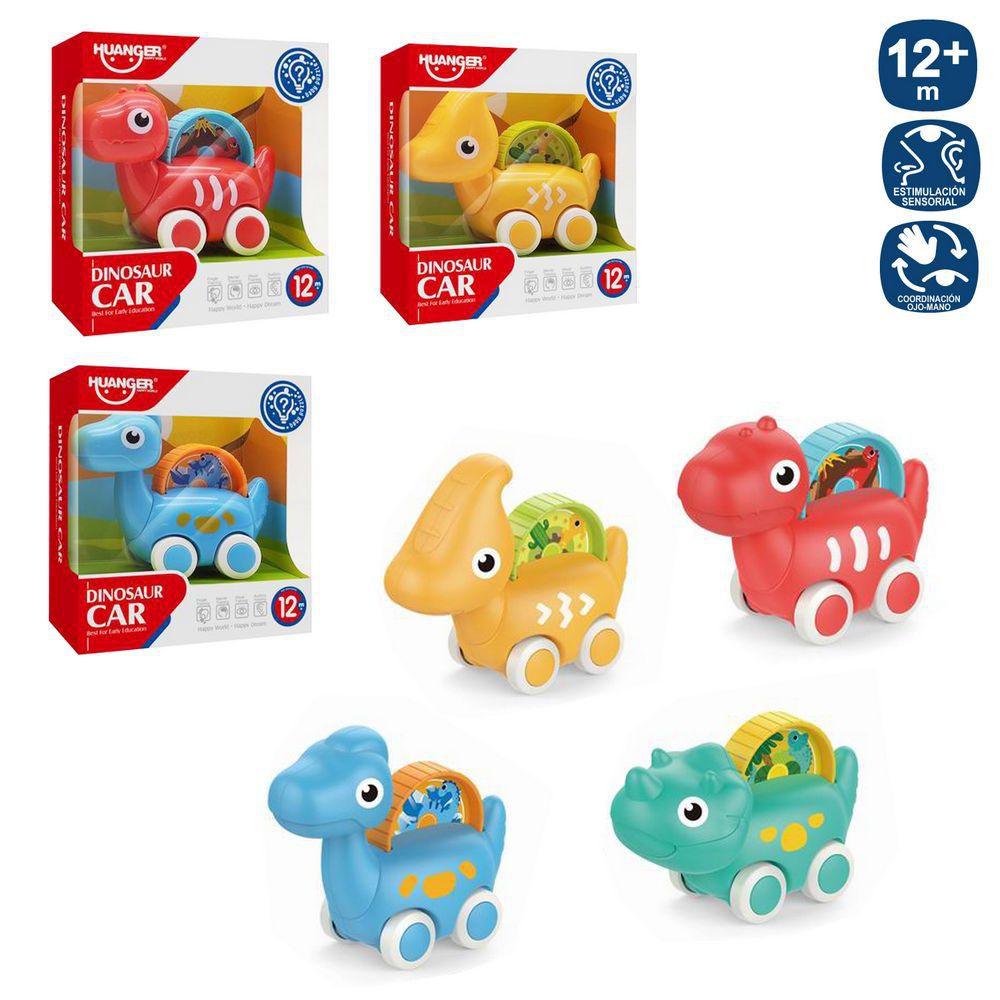 ARRASTRE INFANTIL 4/M 10,50 X 4,80 X 8,30 CM APTO NIÑOS + 12 MESES - CAJA VENTANA 12X7X13 CM