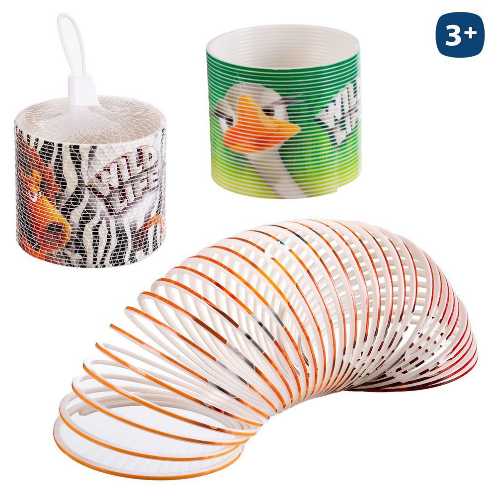 MUELLE ANIMALES SELVA 6/M 7,50 X 7,50 X 6,50 CM RED CON ETIQUETA