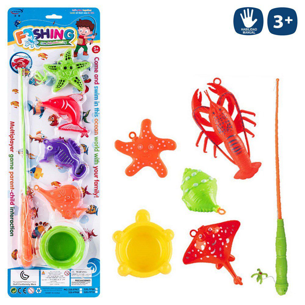 S/6 JUEGO PESCA 2/M 35 CM BLISTER 16X52 CM