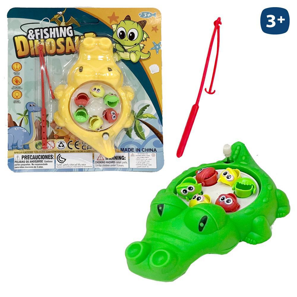 JUEGO PESCA A CUERDA 3/C 12 X 10 X 3 CM BLISTER 17X19 CM