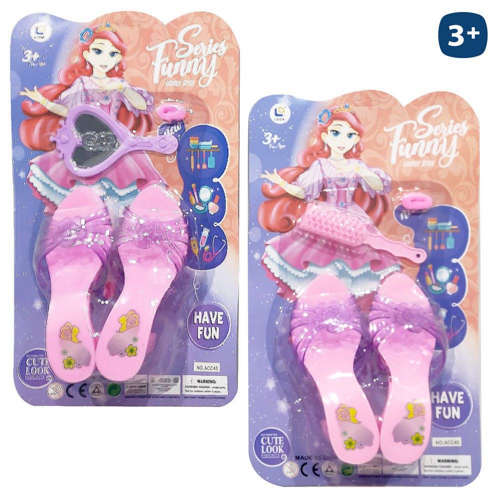 CONJUNTO BELLEZA ZAPATOS 4/M BLISTER 21Z37 CM
