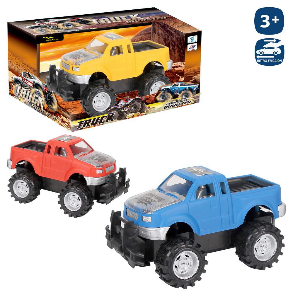 COCHE PICK UP MEGAFRICCIÓN 3/C 25 X 13 CM CAJA ABIERTA 25X15 CM