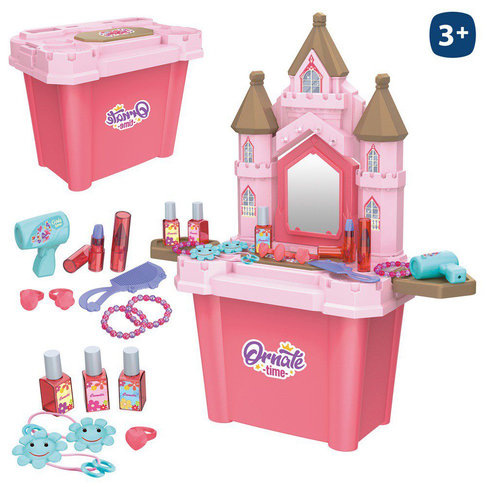 TOCADOR BELLEZA CONTENEDOR 55 X 20,50 X 61 CM MAKE UP TABLE PLAY SET
