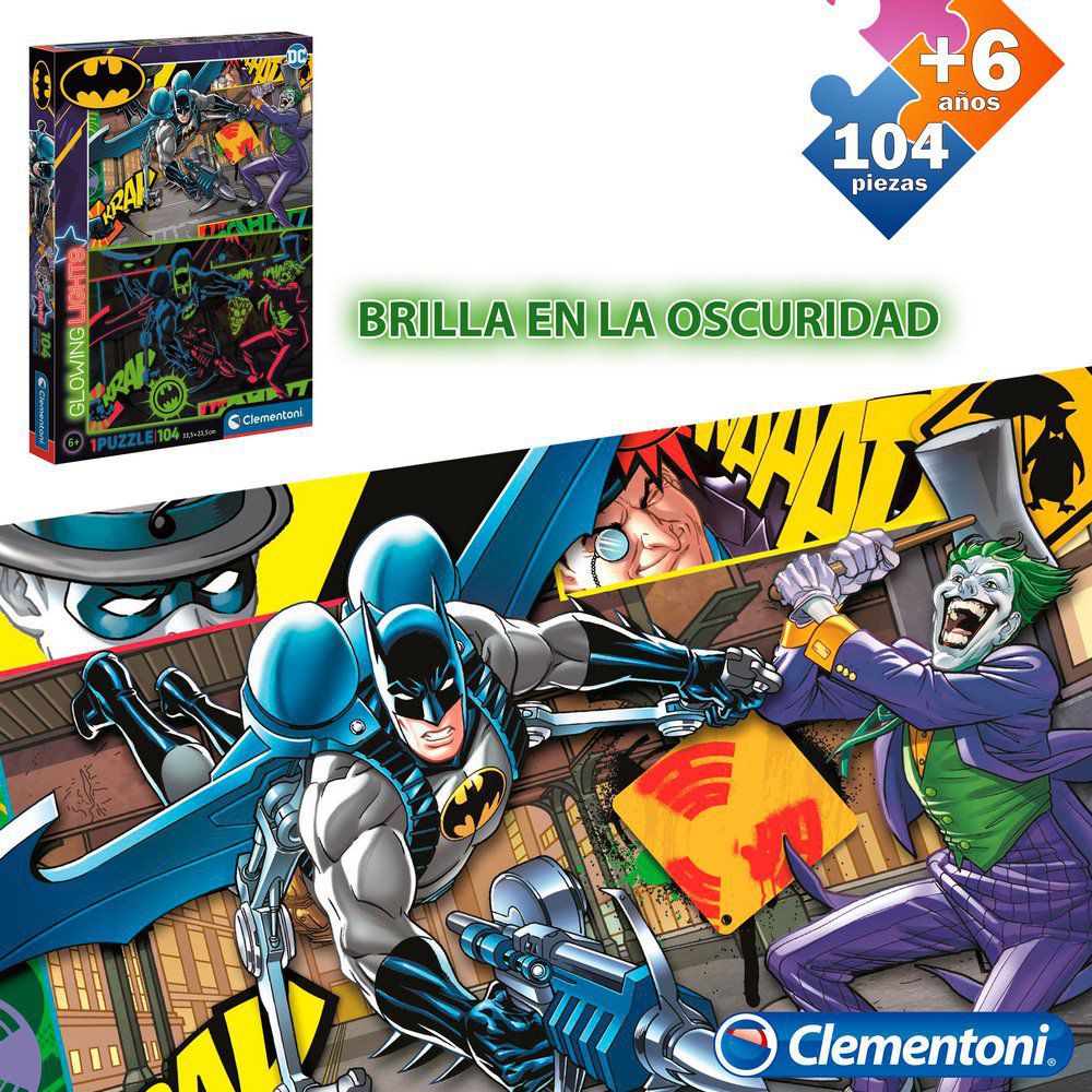 PUZZLE 104 PCS BATMAN CAJA IMPRESA