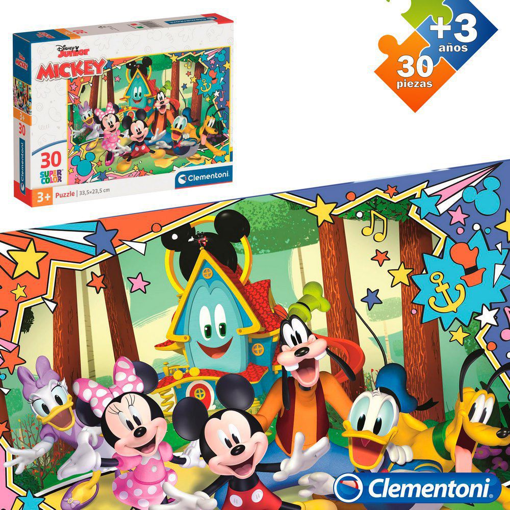 S/30 PUZZLE 30 PCS MICKEY CAJA IMPRESA