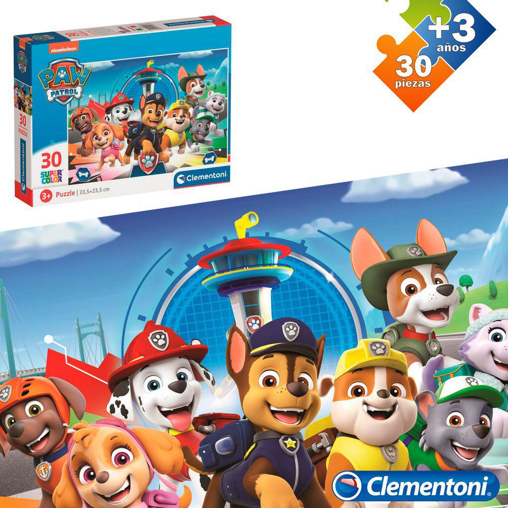 S/30 PUZZLE 30 PCS PAW PATROL CAJA IMPRESA